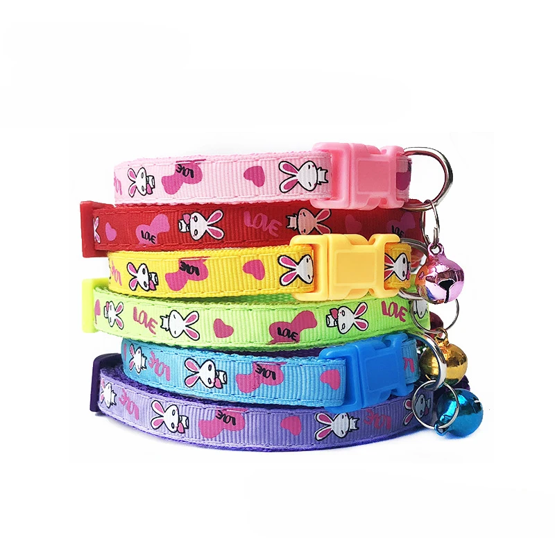 1.0cm sticker pet dog cat collar Rabbit bell collar spot factory