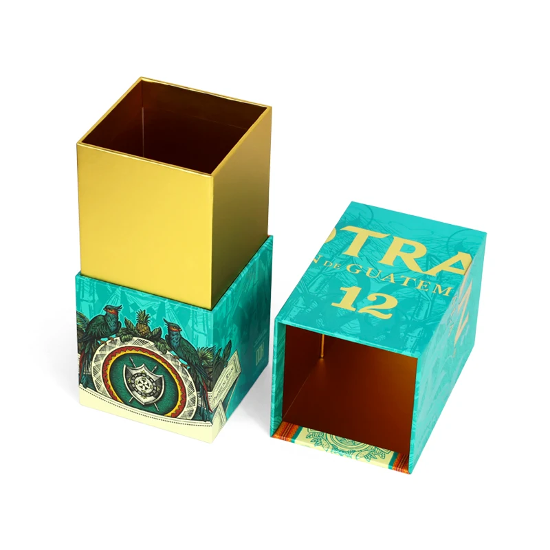 Custom Luxury wine box Whiskey vodka bottle box single bottle magnetic wine cardboard gift paper packaging box