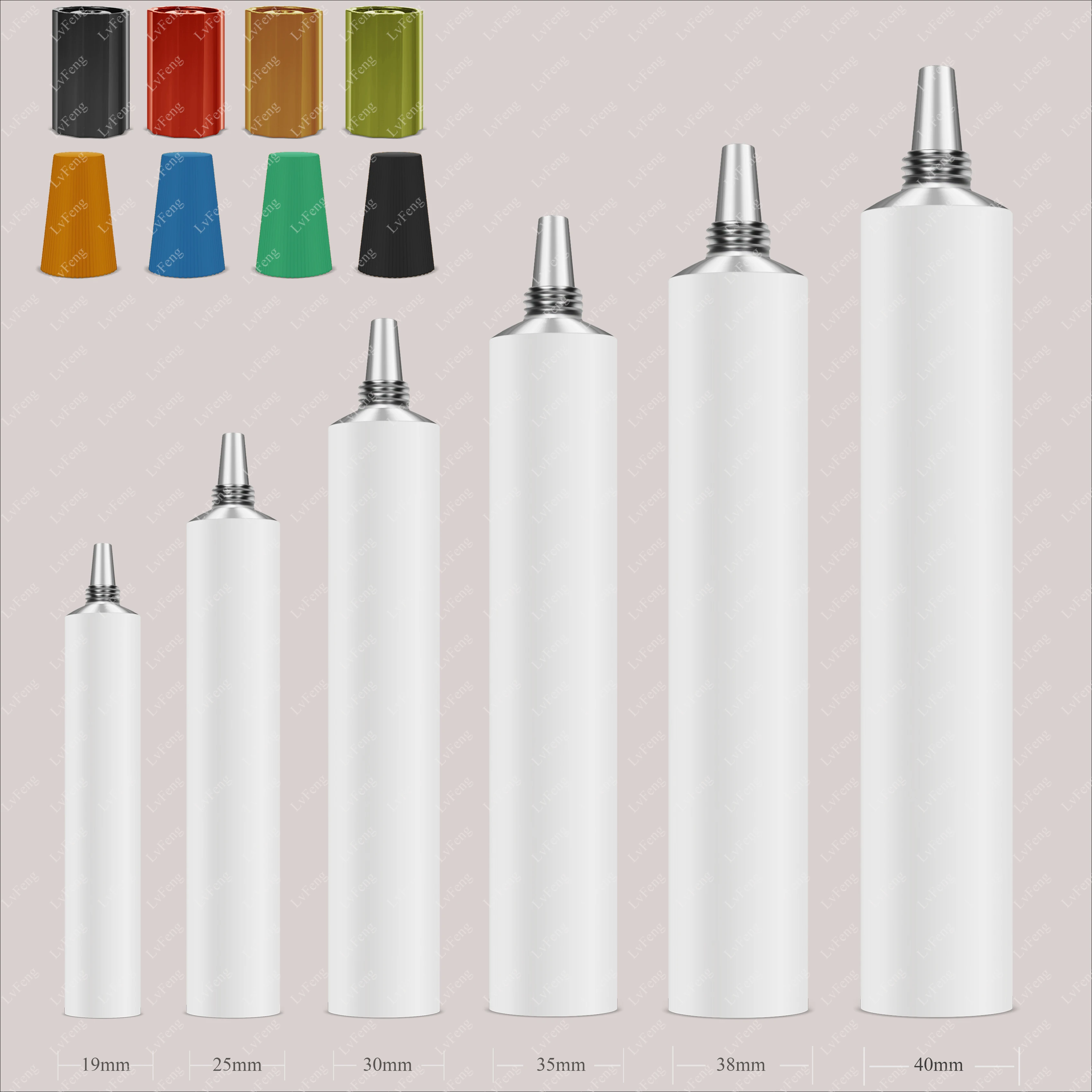 Factory Custom Long Nozzle Super Acrylic Glue Tube Adhesive Sealant RTV 15g 200g Empty Aluminum Tube With Needle Tip Nozzle