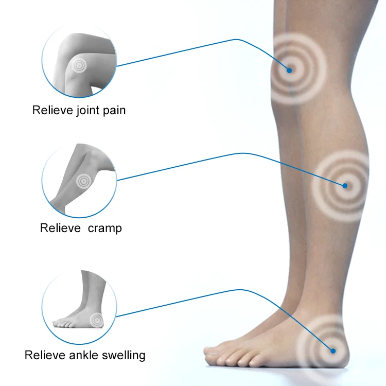 Electric Pulse Promoting Blood Circulation Legs Pain Relief Therapy Machine Portable Ems Foot Massage