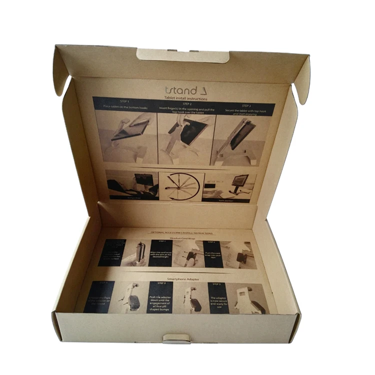 Recyclable custom shipping box Custom Corrugated White Shipping Box Packaging with Insert Custom mail-order boxes