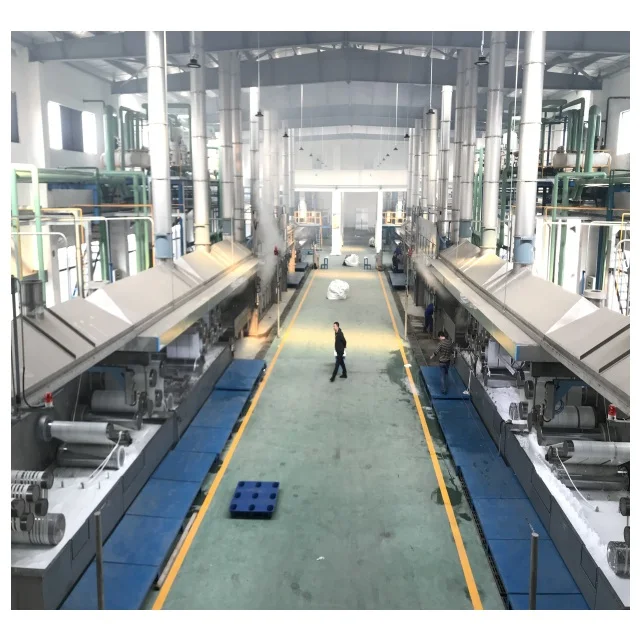 Полиэтиленовое штапельное волокно производственная линия ПЭТ бутылка Полиэфирное штапельное волокно линия