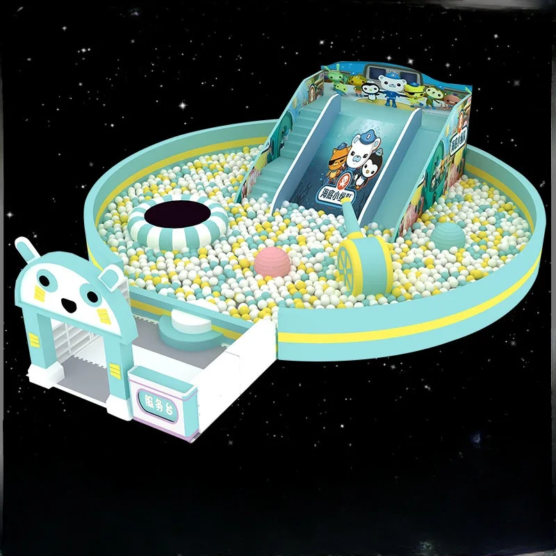 Inflatable Bounce Children Playground Indoor Amusement Equipment Disc Design Kids Park Playground for Kids