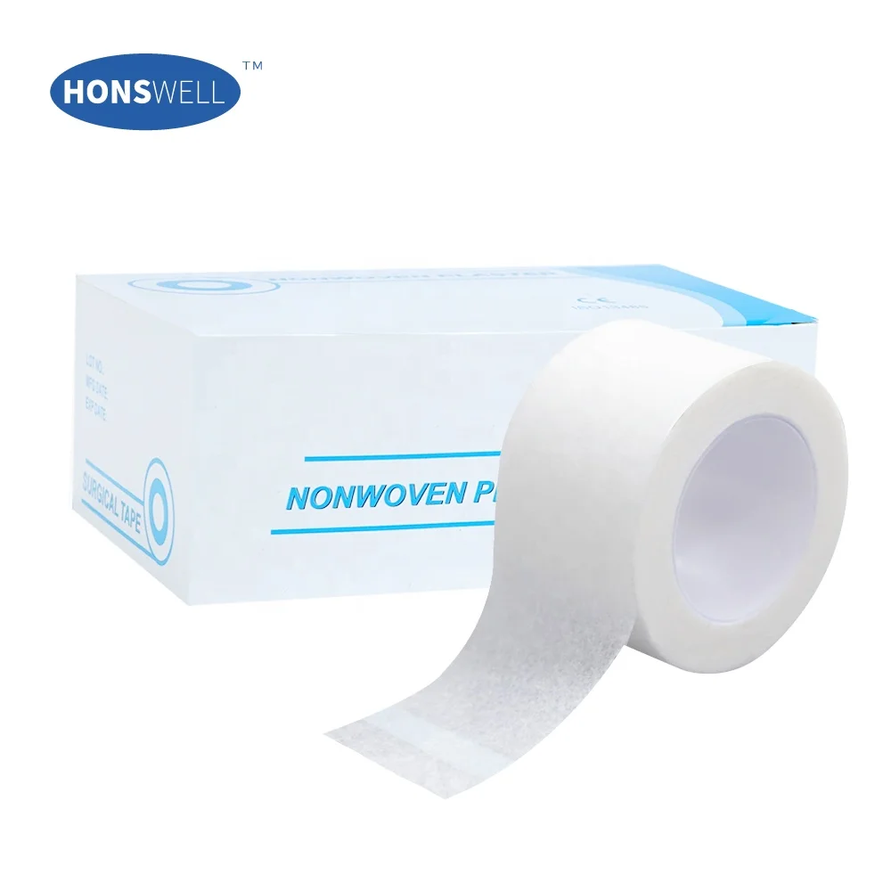 Highly Breathable Micropore Surgical Tape Latex-free and Hypoallergenic Tape for Sensitive Patients