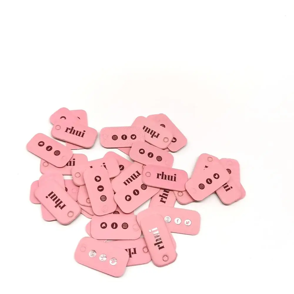 Eco friend design recycled  Custom  LOGO  paper cloth  shoes string Clothing jewelry watch Hang Tag Label