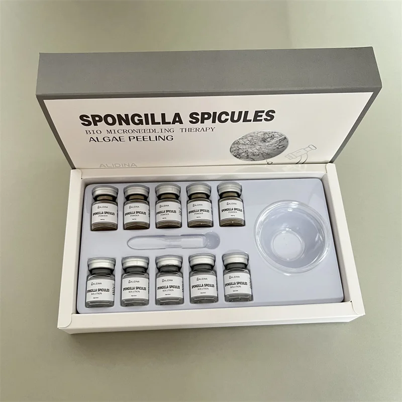 Hot Sale 70% Algae Facial Peel Off Face Mask Spongilla Spicules Peeling Powder Acne Natural Seaweed Extract