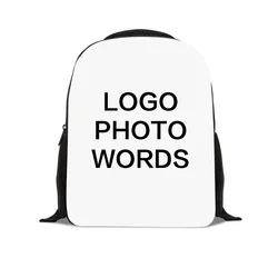 Cartoon Children Trolley Printable School Bag Detachable Blank Backpack for Sublimation