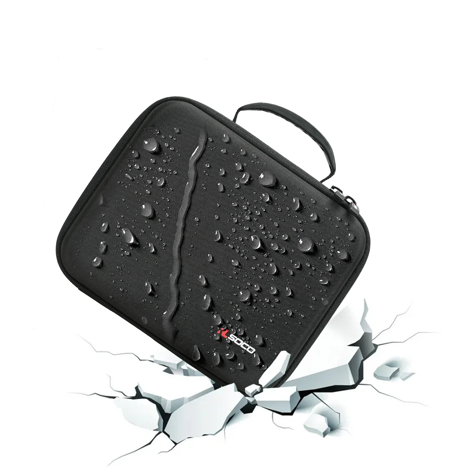 RLSOCO  Wholesale Eva Case For Microphone Hot Sale Zipper Tool Mic Case Bag Durable Microphone Protective Carrying Flight Case