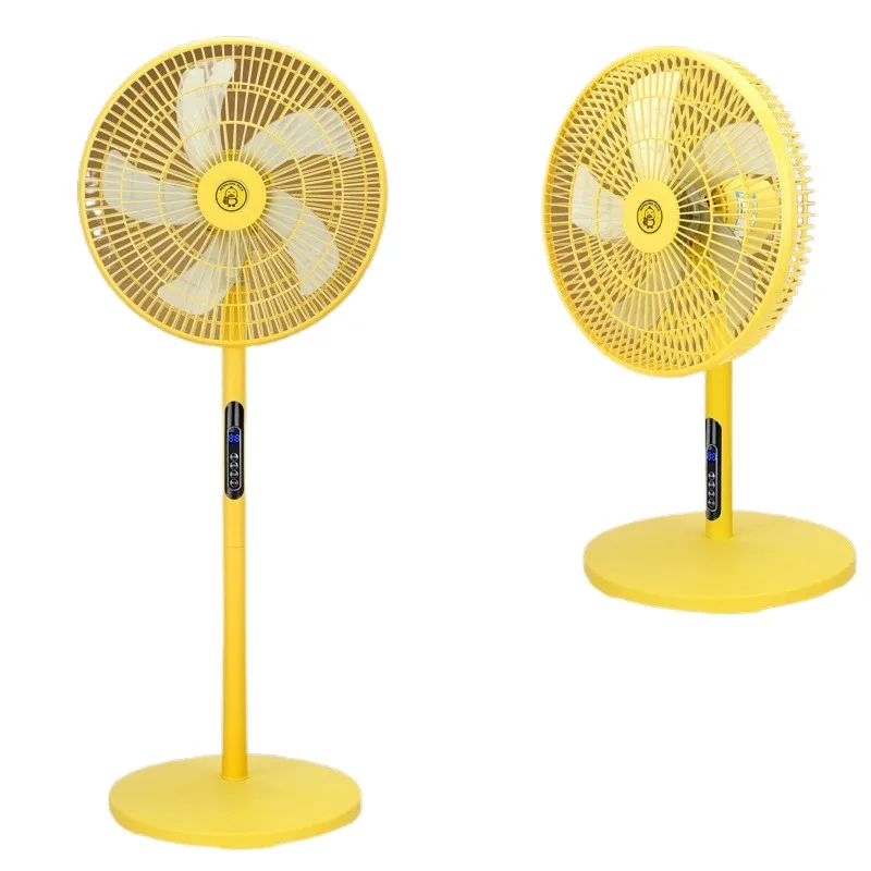 Standing Fan With Remote Digital Display 16inch Low-noise Household Space Fan Pedestal Air Circulation
