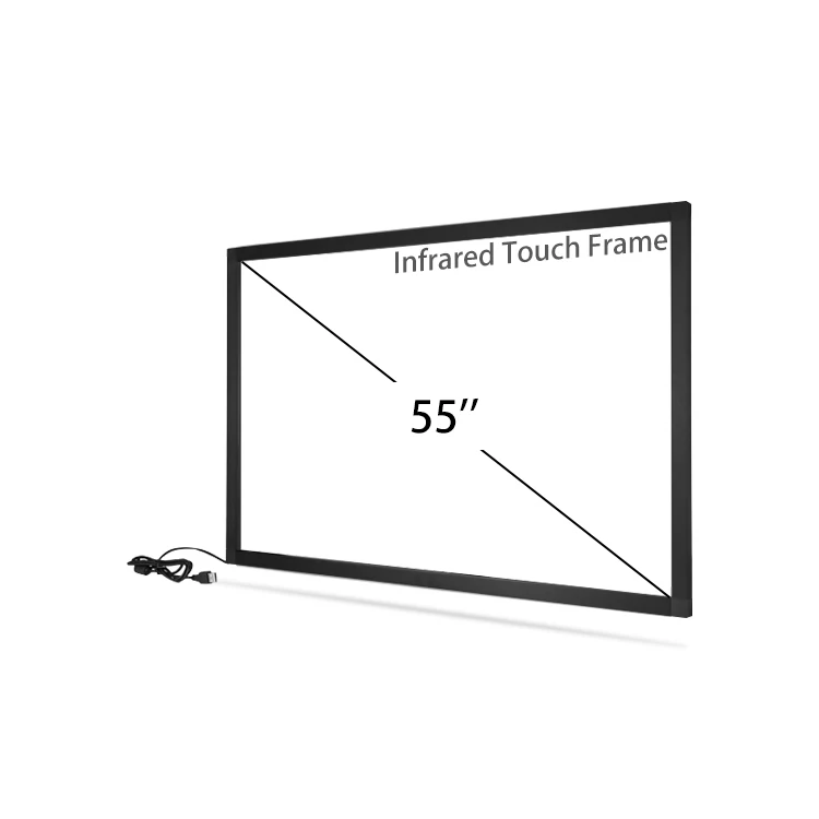infrared touch screen 55 inch multi ir touch frame,ir touch panel overlays for LCD or TV