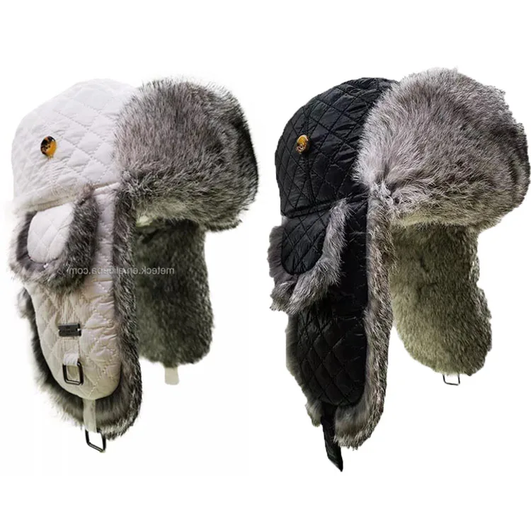 Hot selling Russian trapper custom hat High quality for winter
