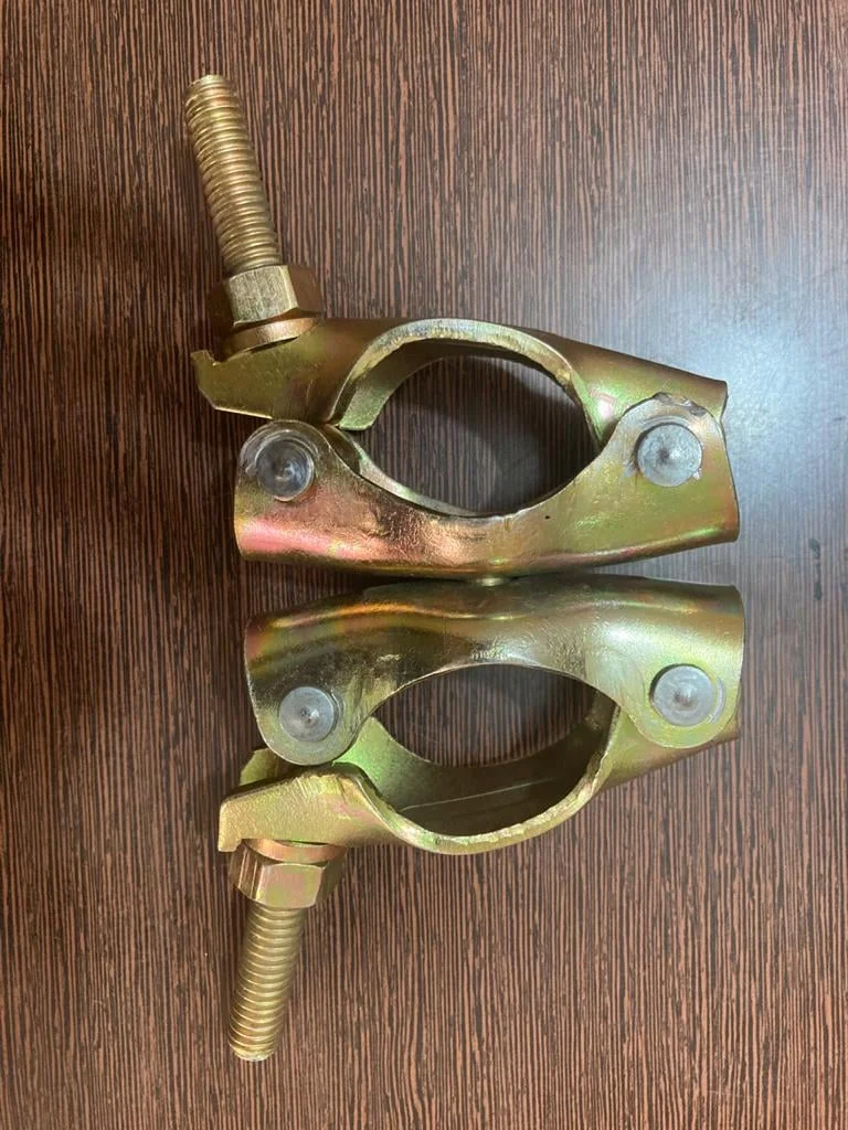 ZYTJ Low Price Electro galvanized EN74/BS1139 Scaffolding Joint Coupler Scaffolding Gi Pipe 48.3mm*48.3mm for Pipe scaffolding