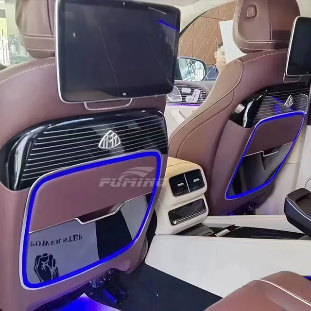 Модернизация среднего взвода автомобиля GLS GLE musiness mehicle S-Class W223 для установки электрического небольшого стола и офисного