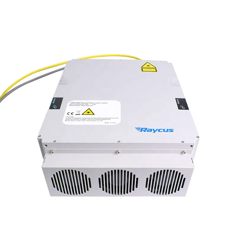 Raycus 20w  30w 50w 70w 100w Pulse Fiber Laser Source Generator for Marking Metal