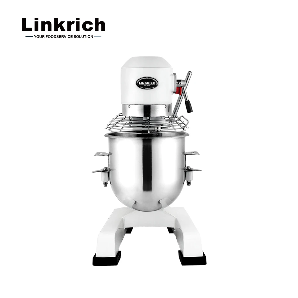 Linkrich 10L Commercial Electric Planetary Dough Egg Cake Cream Mixer Food Mixing Machine for Bakery