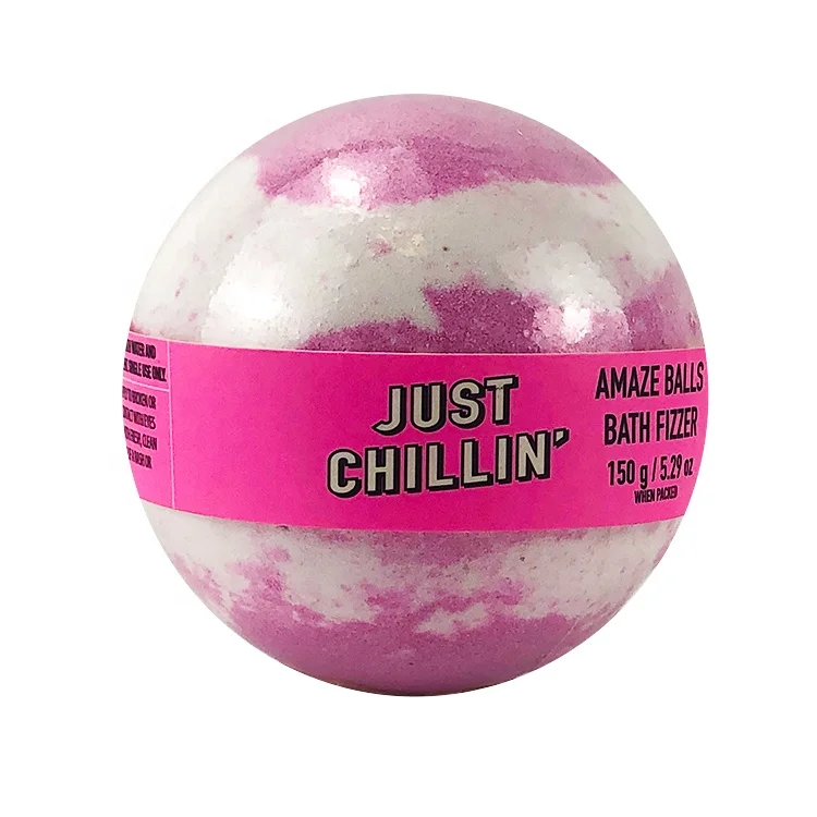 OEM Factory Custom Packing Scent Bubble Spa Vegan natural Colors Plastic Bag Single Bath Bombs