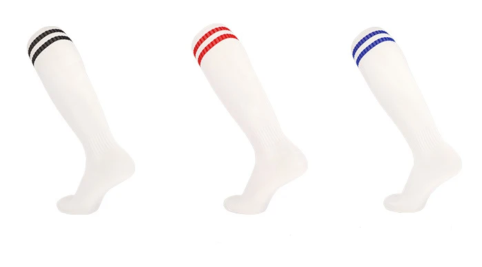 New Arrival Custom Knee High Men Kids Sports Grip Socks For Football