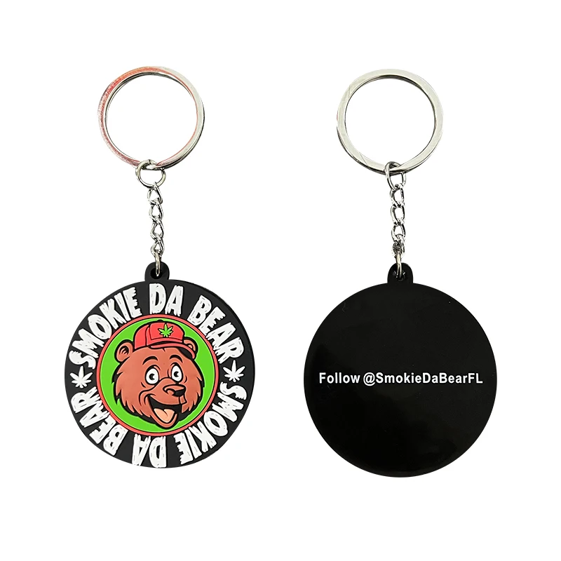 Cheap price sublimation keychain blanks luxury  dog keychain