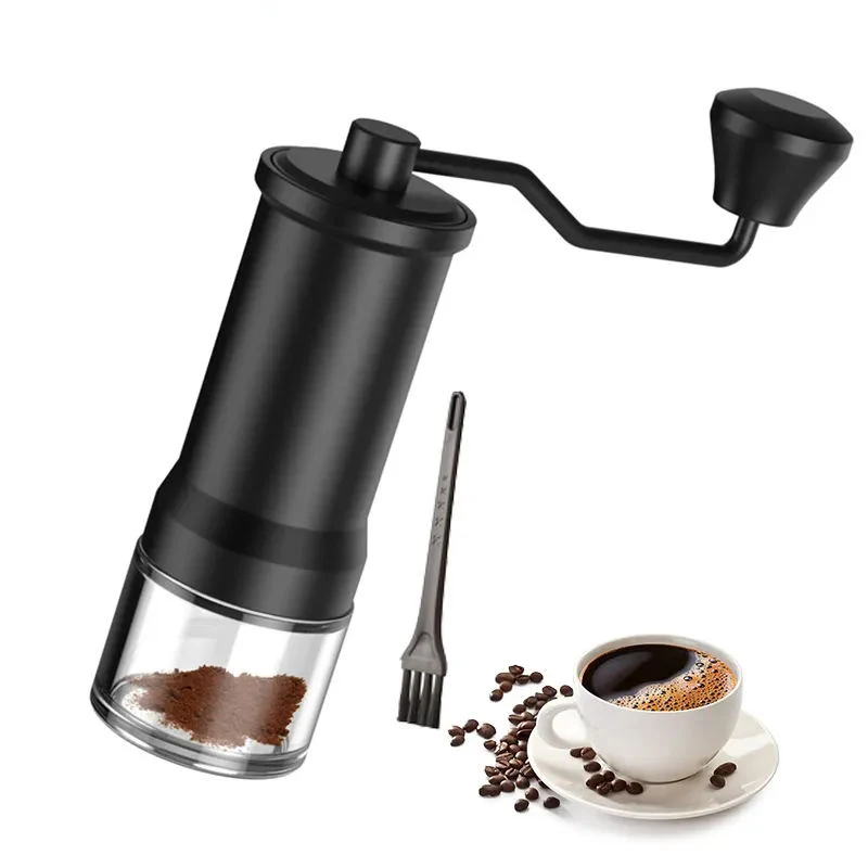 420 Stainless Steel Conical Burr Hand Use Manual Coffee Been Grinder Mills for Camper