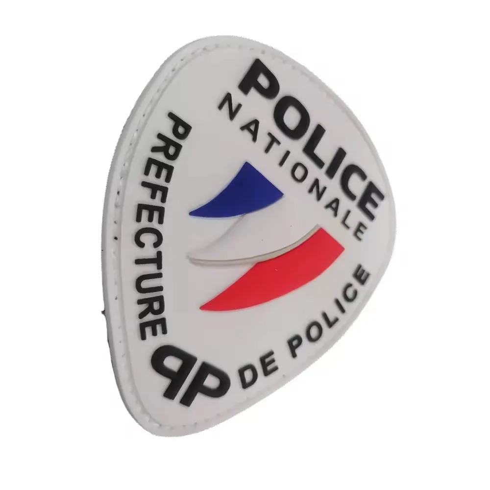 Factory Custom Silicone Soft Rubber Patch Labels PVC Patches for Hats custom woven patches