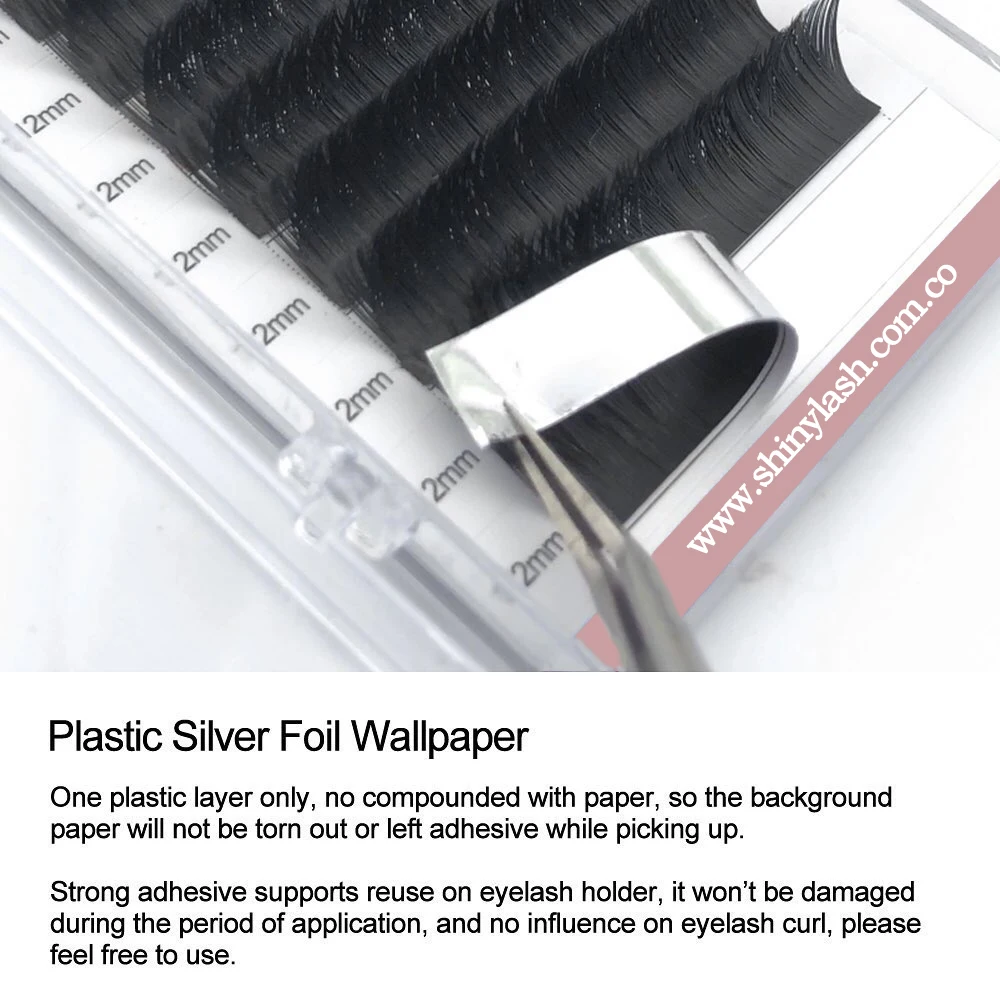 Professional Korean PBT Lash V shape 3D Mink Eyelashes Super Black 12 Lines customization Box V-shaped Eyelash Extension