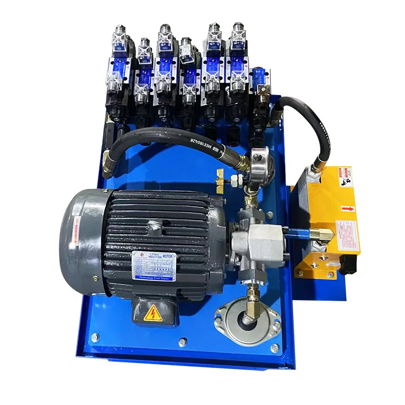 Shredder hydraulic power pack and hydraulic system for shredder hydraulic power unit