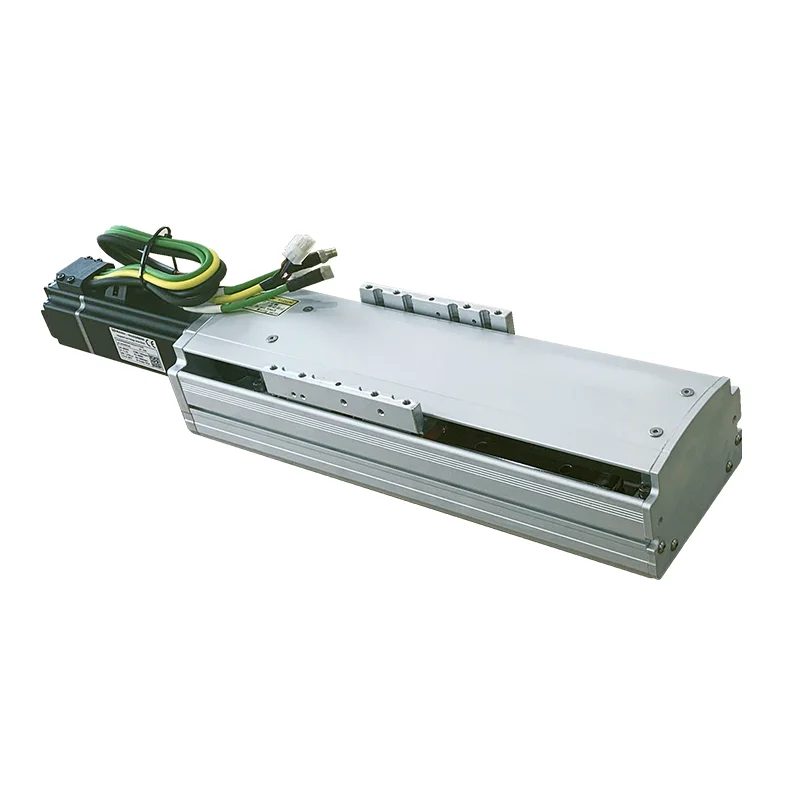 Integrated sliding table semi closed screw guide is equipped with 42 57 absolute value encoder closed-loop stepping servo motor