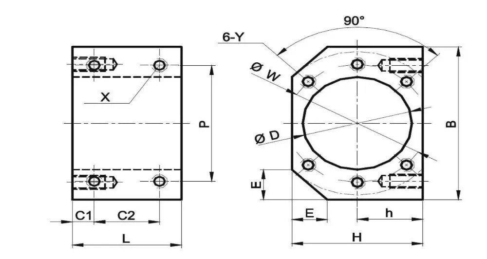 
Custom metal punching parts magnesium cnc engine machining aluminum block 
