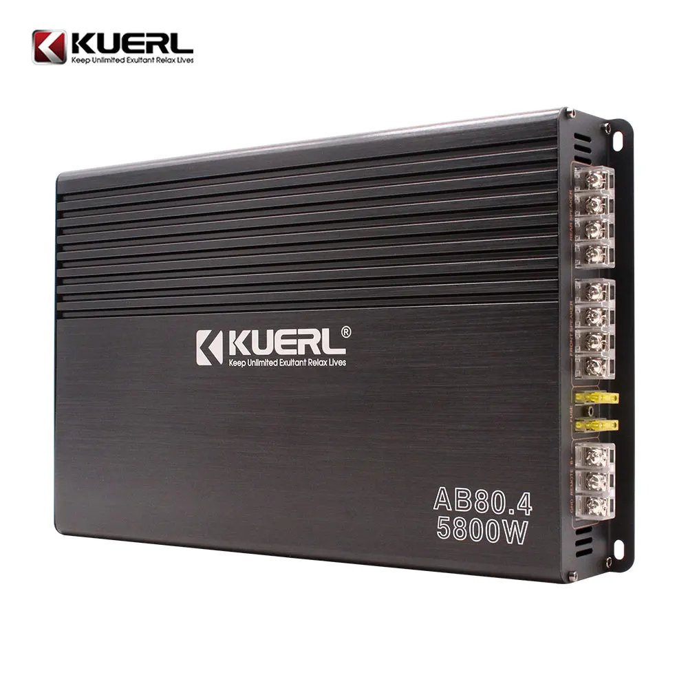 High quality car audio power amplifier 12V for car mosfet ODM car amplifier 4-channel,Four-way door speaker amplifier