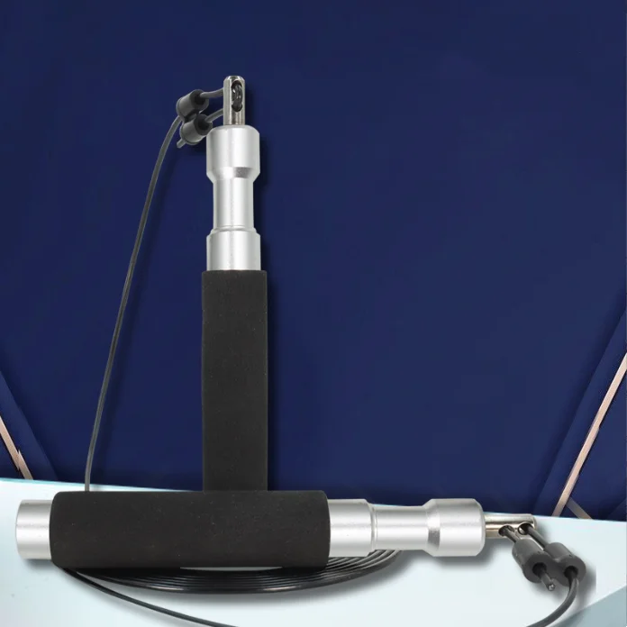 Aluminum Speed Jump Rope Cable Steel Wire Rope Anti-slip Handles Ultra Fast Ball Bearing Skipping