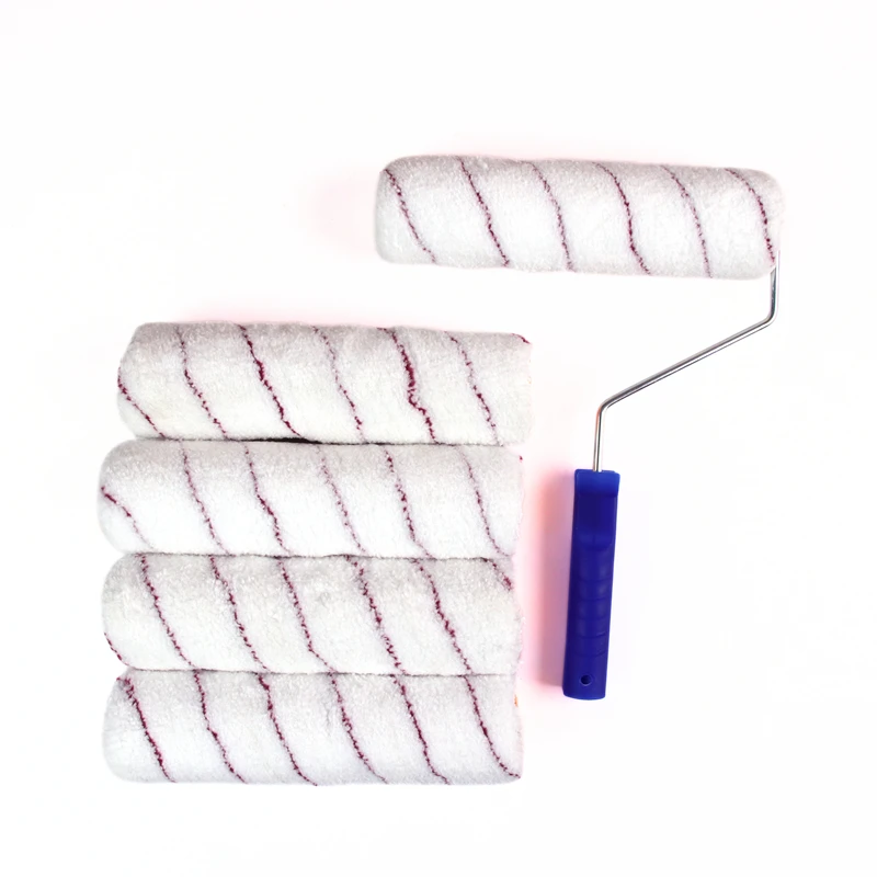 Factory China Halls 9 Inch Painting Wall Polyester Microfiber Handle Cover Rolo Brush Refill Rodillo De Pintura Paint Roll China