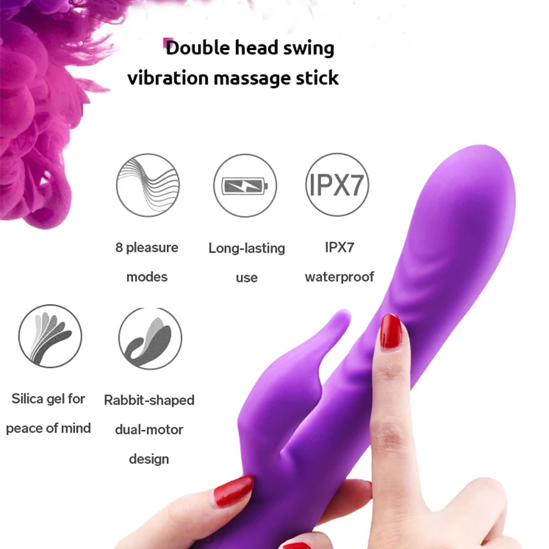 Новый дизайн Rabit G spot Стимулятор клитора Sextoy Sexshop секс-игрушки для взрослых Отопление кролик вибратор женщин