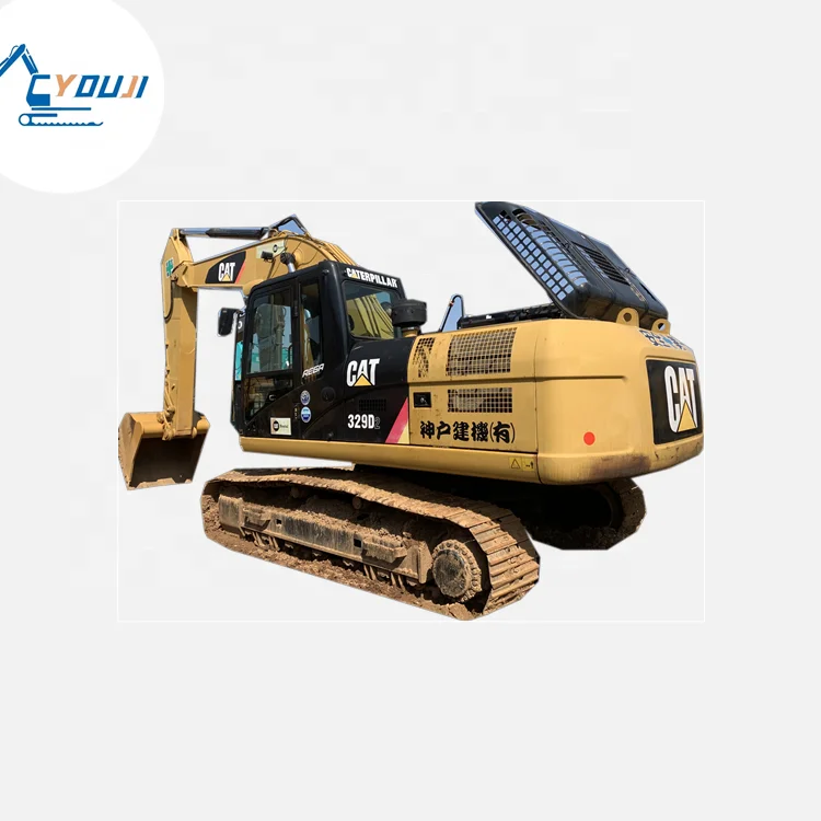 Made in Japan Used Caterpillar 329D Large Crawler Excavator Secondhand CAT 29 ton Heavy Digger Factory Outlet Low Price For Sale
