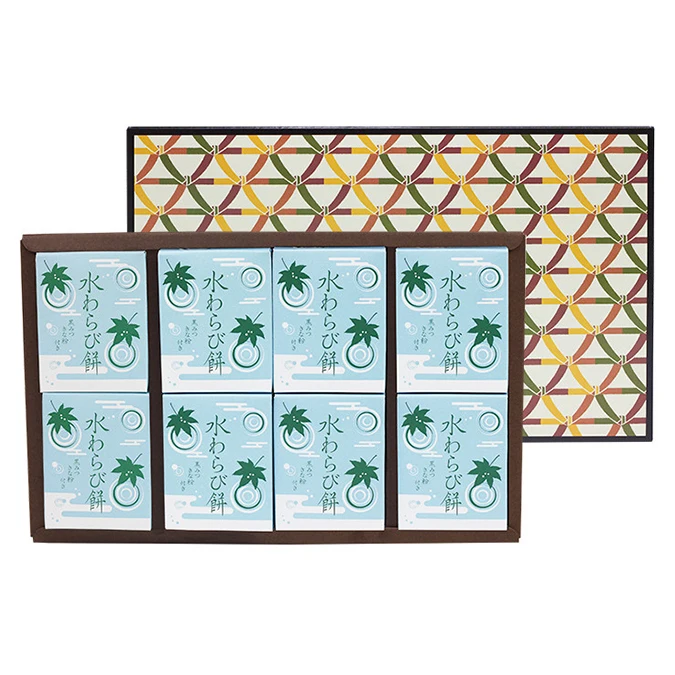 Fresh cool sweet smooth  delicate texture liquid mizu warabimochi