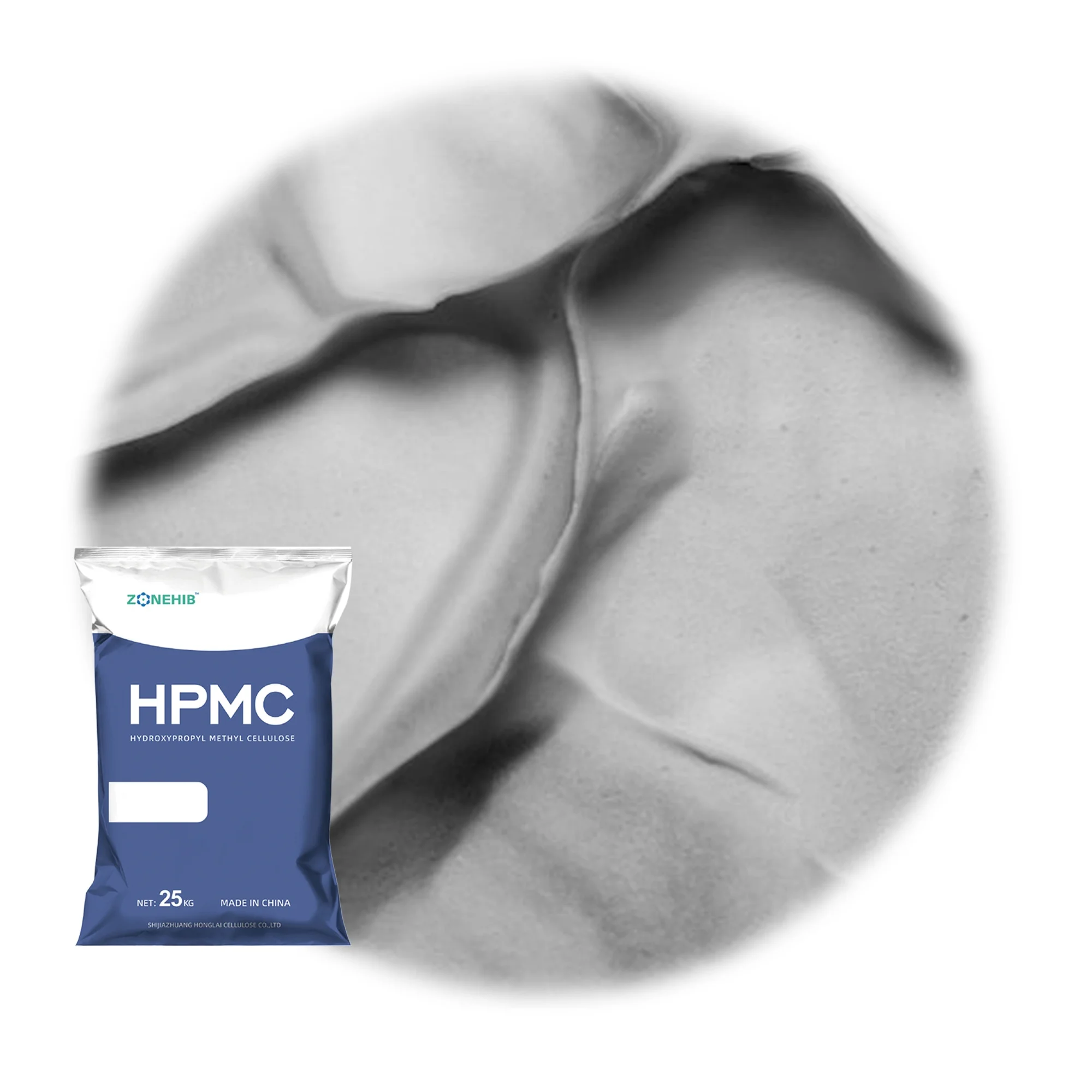 Добавки строительных химикатов увеличивают прочность на растяжение HPMC MHPC порошок для гипсового бетона