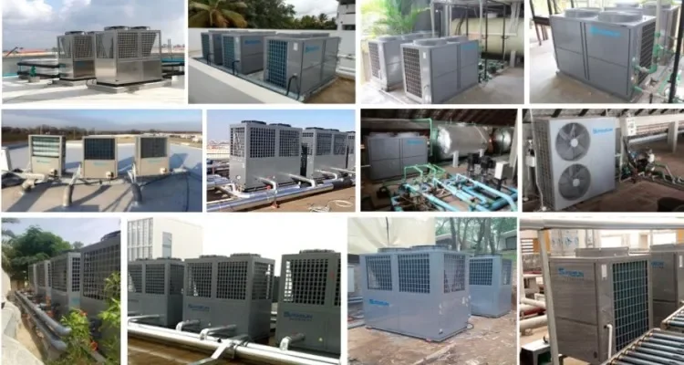 Warmepumpe Automatically Anti Freezing 8 KW Mini Heat Pump Split for DHW and Heating System