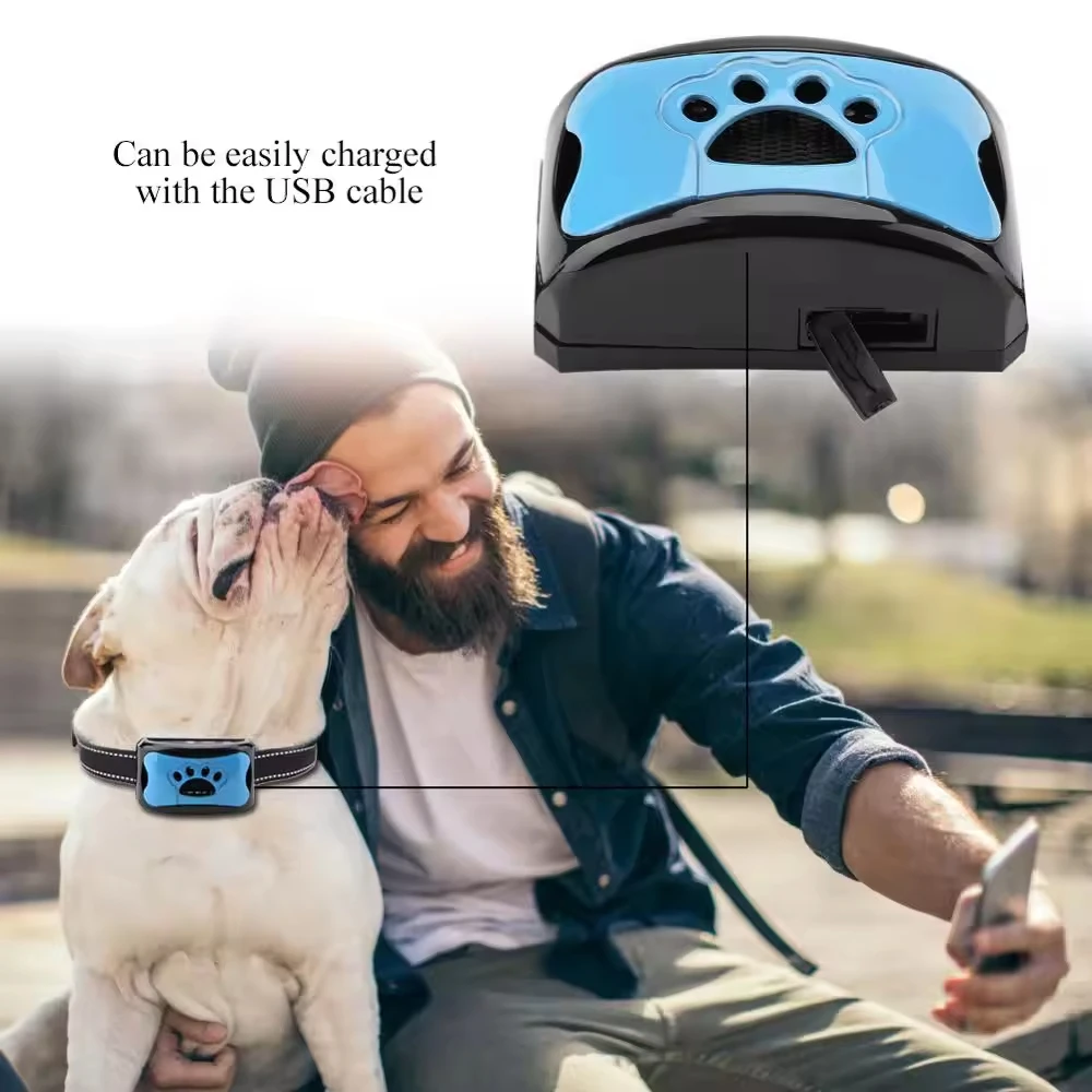Ultrasonic Dog Training Wireless Electric Pet Tracker Trainer Fence Containment System Waterproof Dog Training Collar