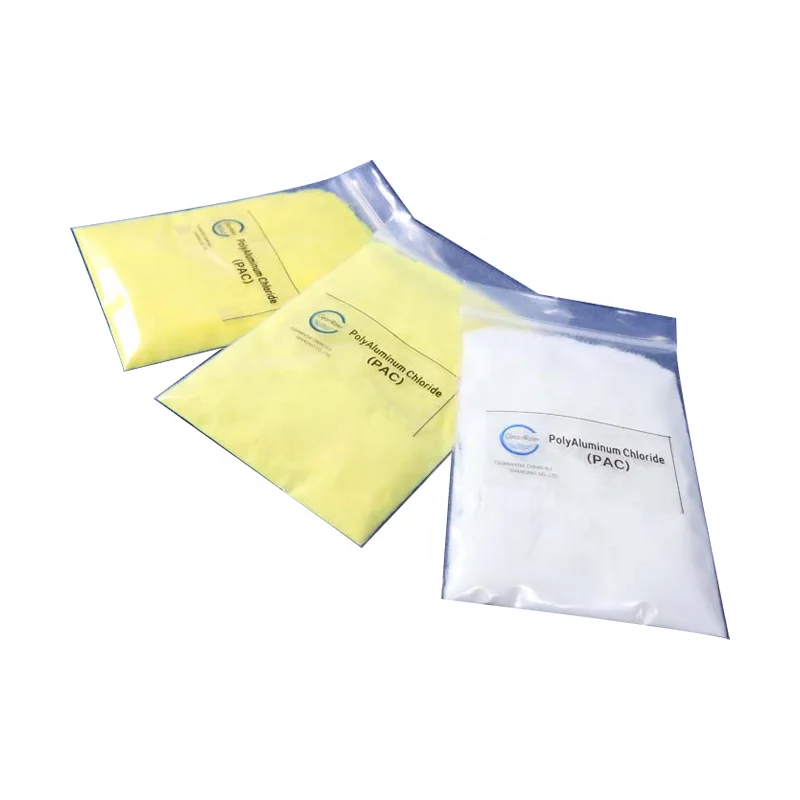 Хлорид полиалюминия от производителя, легкий желтый порошок pac 30% для очистки воды