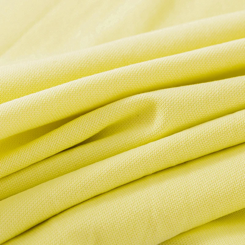 fabric manufacturer 60% cotton 40% polyester knitted pique polyester cotton blend fabric t shirt fabric