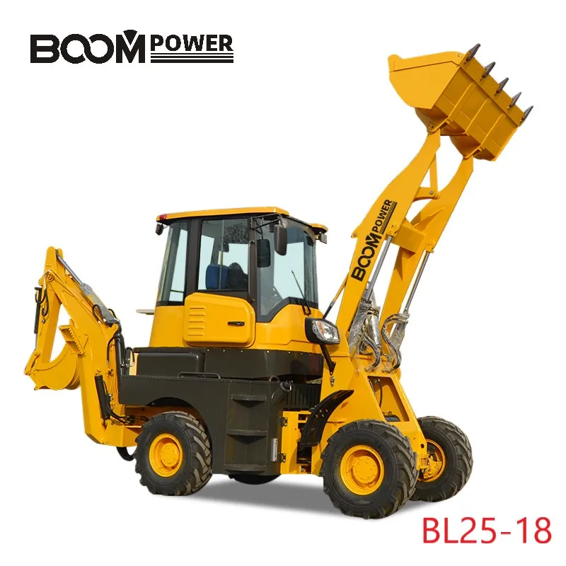 Factory Sale New Type  Multi-functional Tractor With Front Loader Backhoe Loader with Discount Price