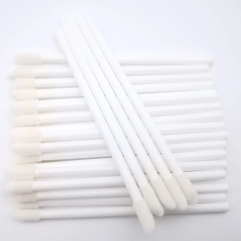
50pcs/bag Wholesale Lip Gloss Applicators Lipstick Wands Tool Kits Disposable Lip Brush 