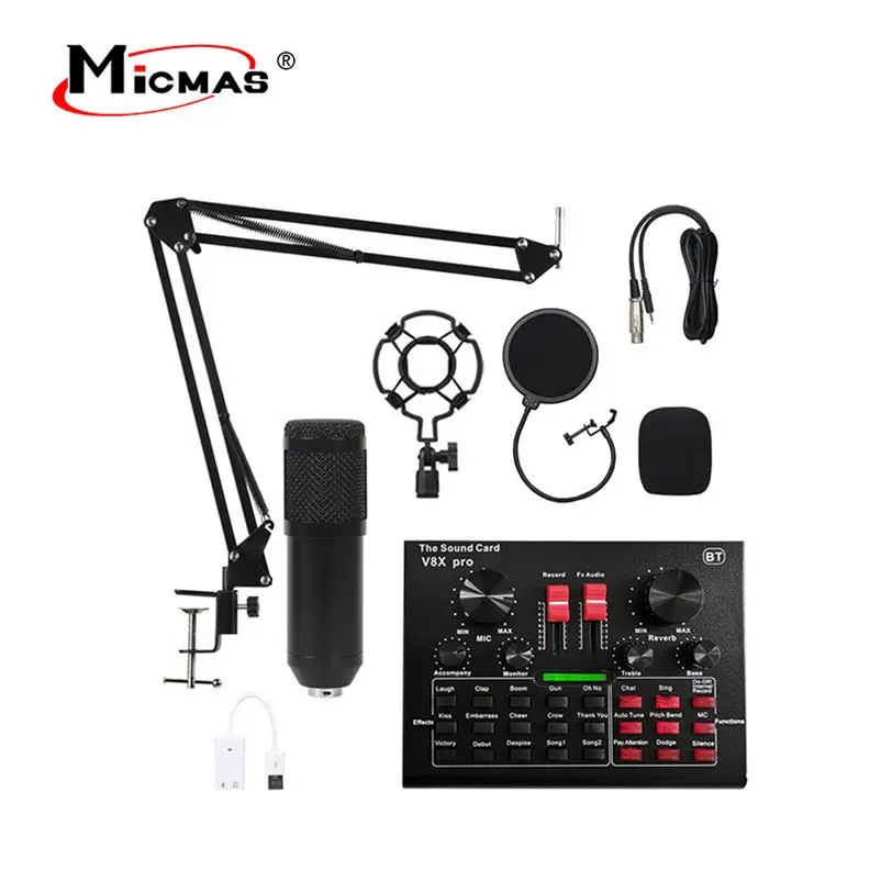 
Micmas High Quality Professional Microphone Condenser With Low Price 