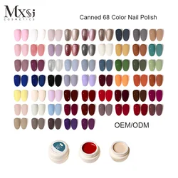 VIP AS 68 Colors UV Gel Polish Set Rich Pigmented Gel Polish Colors Custom Wholesale Set Polish