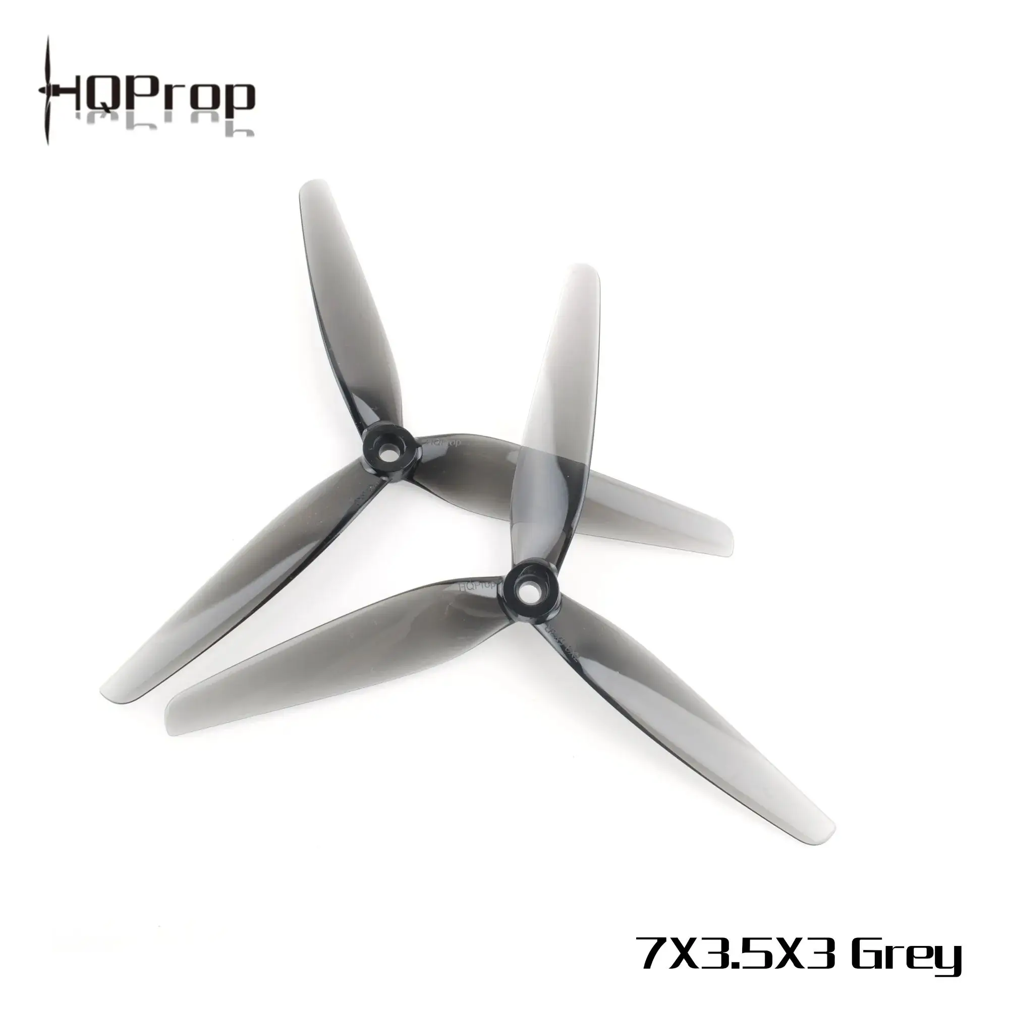 HQProp 7X3.5X3 7035 Light Grey (2CW+2CCW) Poly Carbonate
