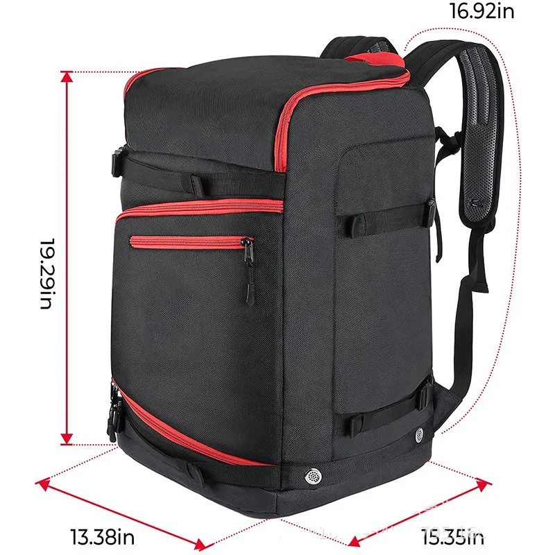 Custom Ski Equipment Bag Snowboard Boots Ski Boot Backpack For Men