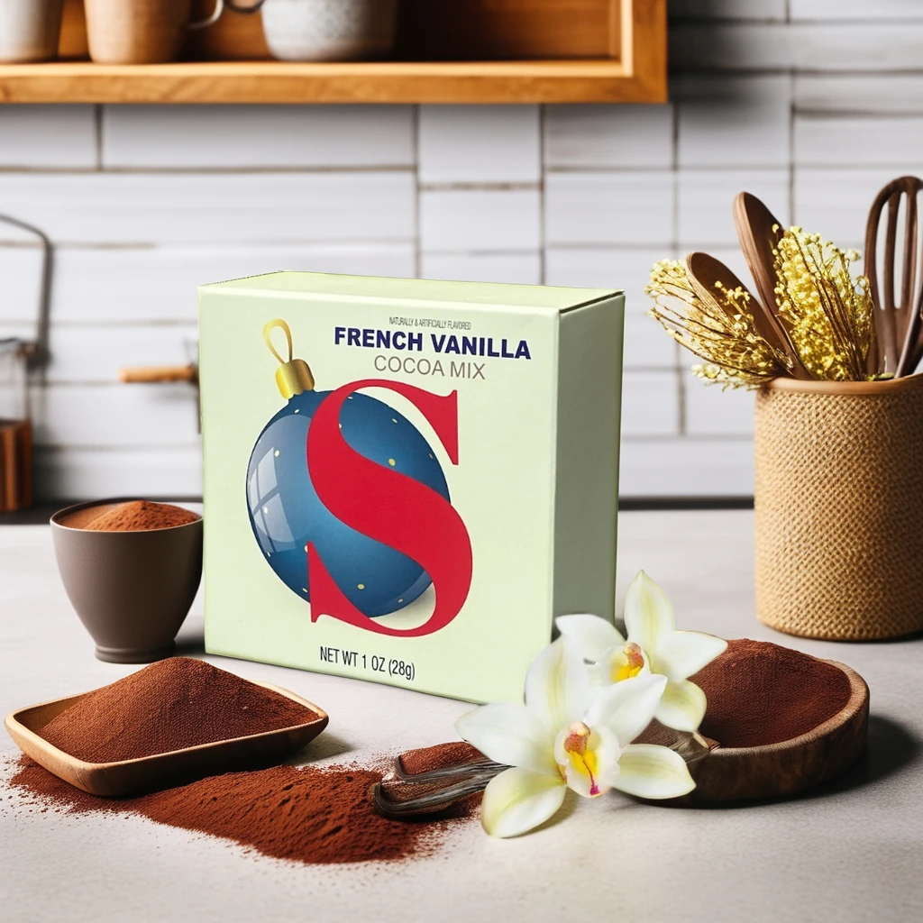 Customized Taste Wholesale Price with High Quality Hot Chocolate FRENCH VANILLA COCOA MIX 1 OZ