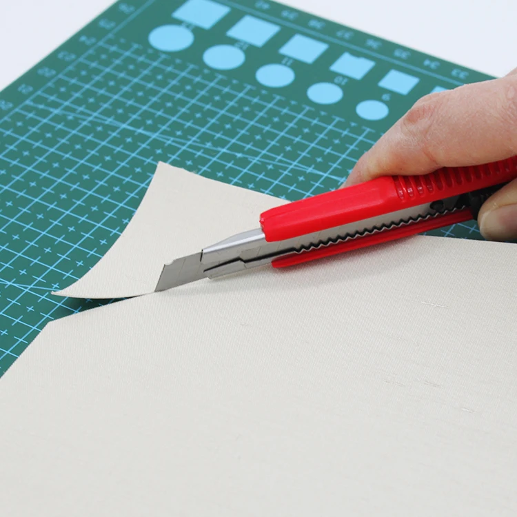 Factory Supply High Quality with metal guide line 9mm slim Carbon Retractable snap off blade Utility Knife