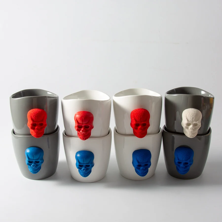 Creative irregular large capacity mug ins home climbing ceramic cup coffee cup custom