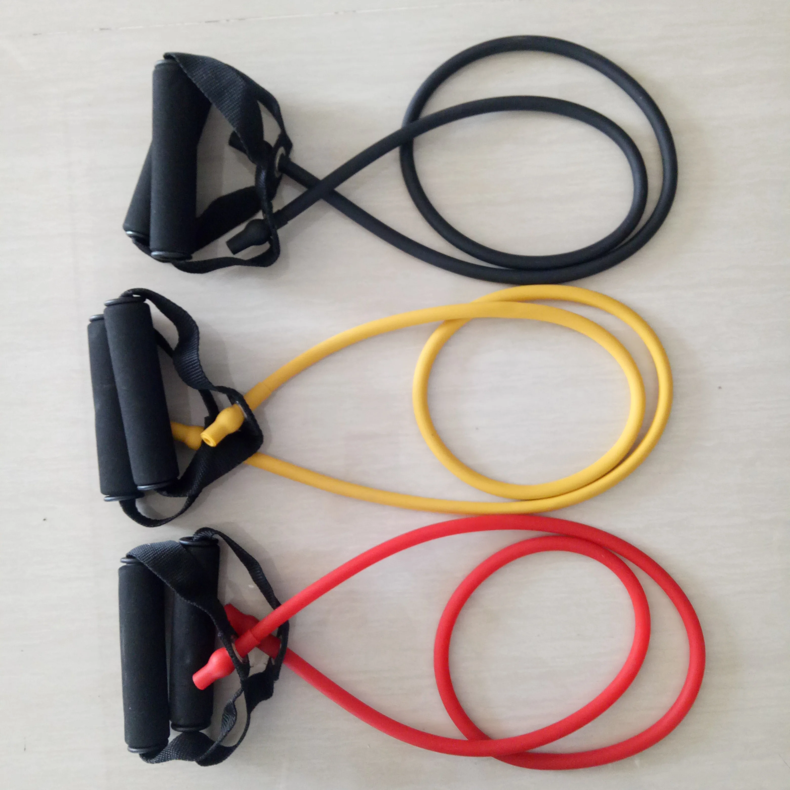 Аксессуары для тренажерного зала прочные цветные латексные трубки Резиновая лента эластичные