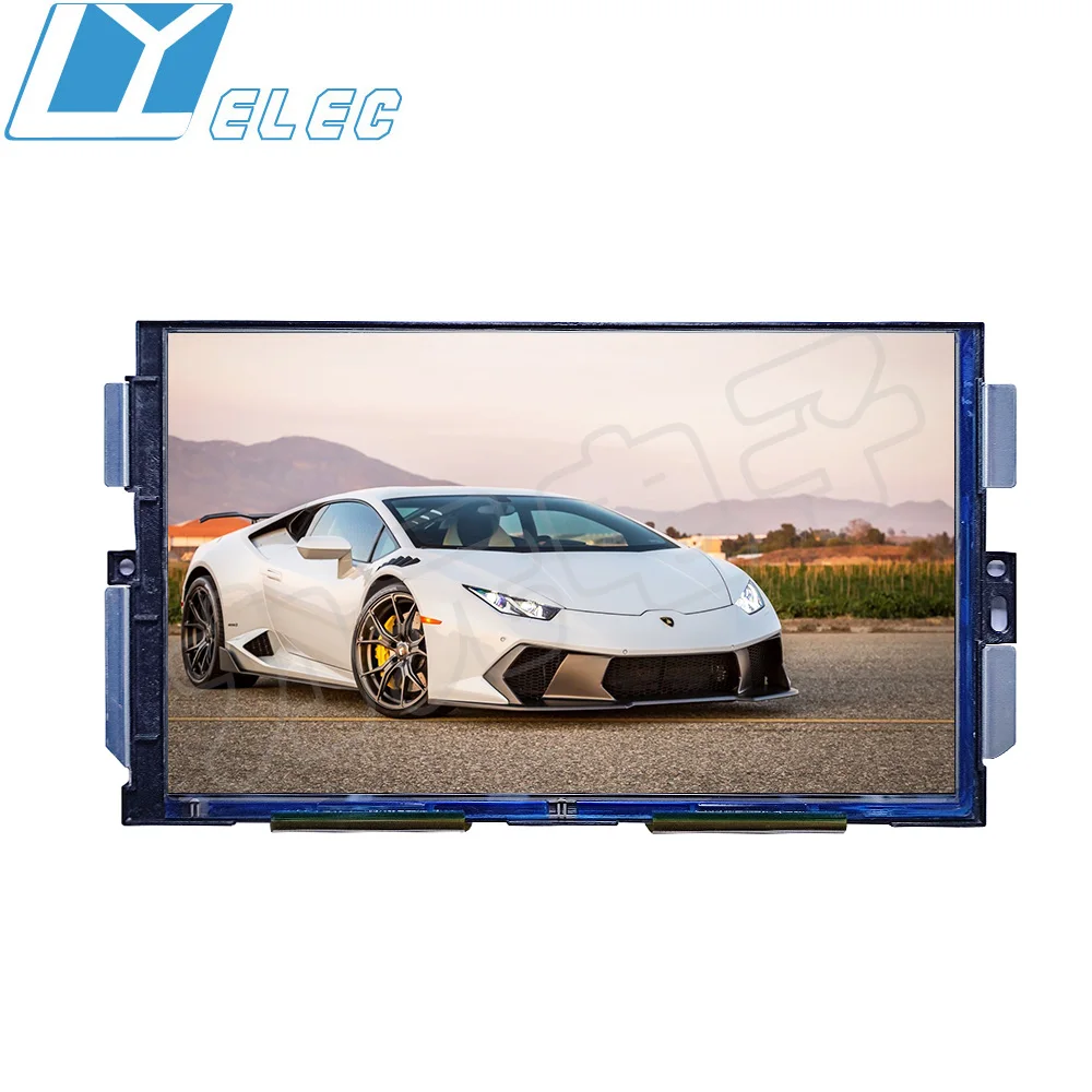 7 inch LQ070T5NZ01 9719A1 86019545 7' sharp 100% brand new original color TFT LCD module car display with iron metal frame